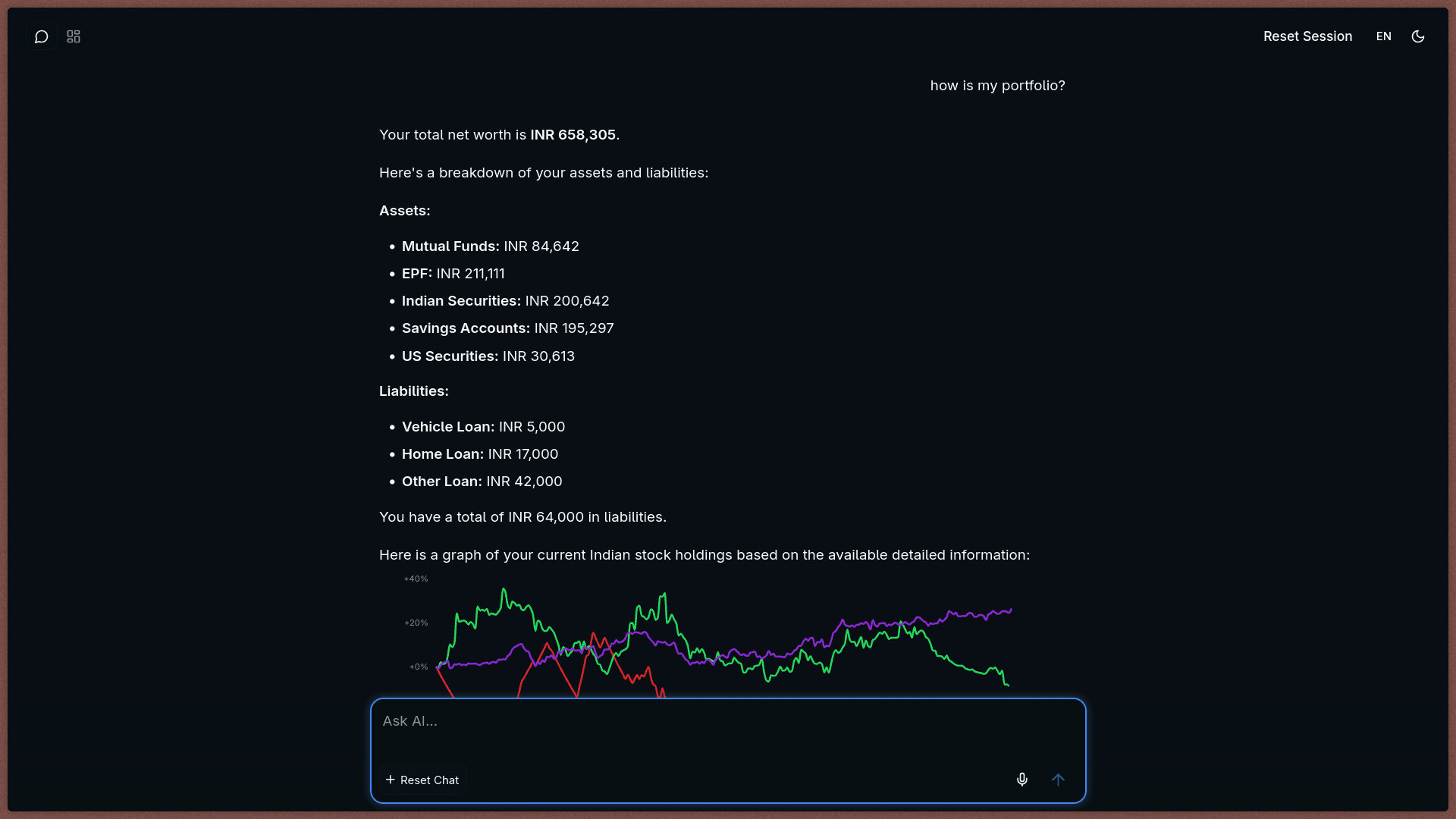 Fin-Agent - AI-Powered Financial Assistant screenshot 14