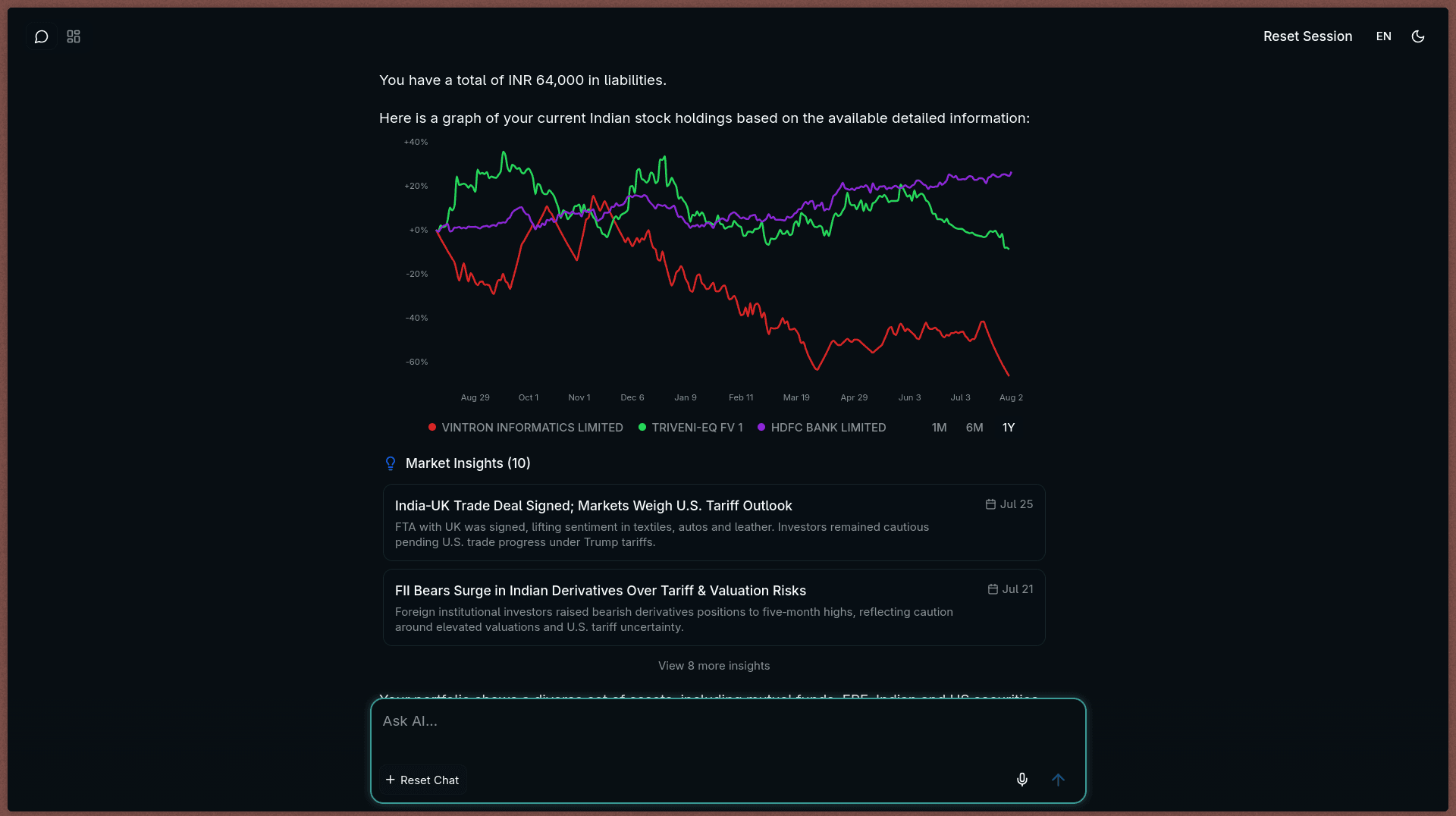 Fin-Agent - AI-Powered Financial Assistant screenshot 15