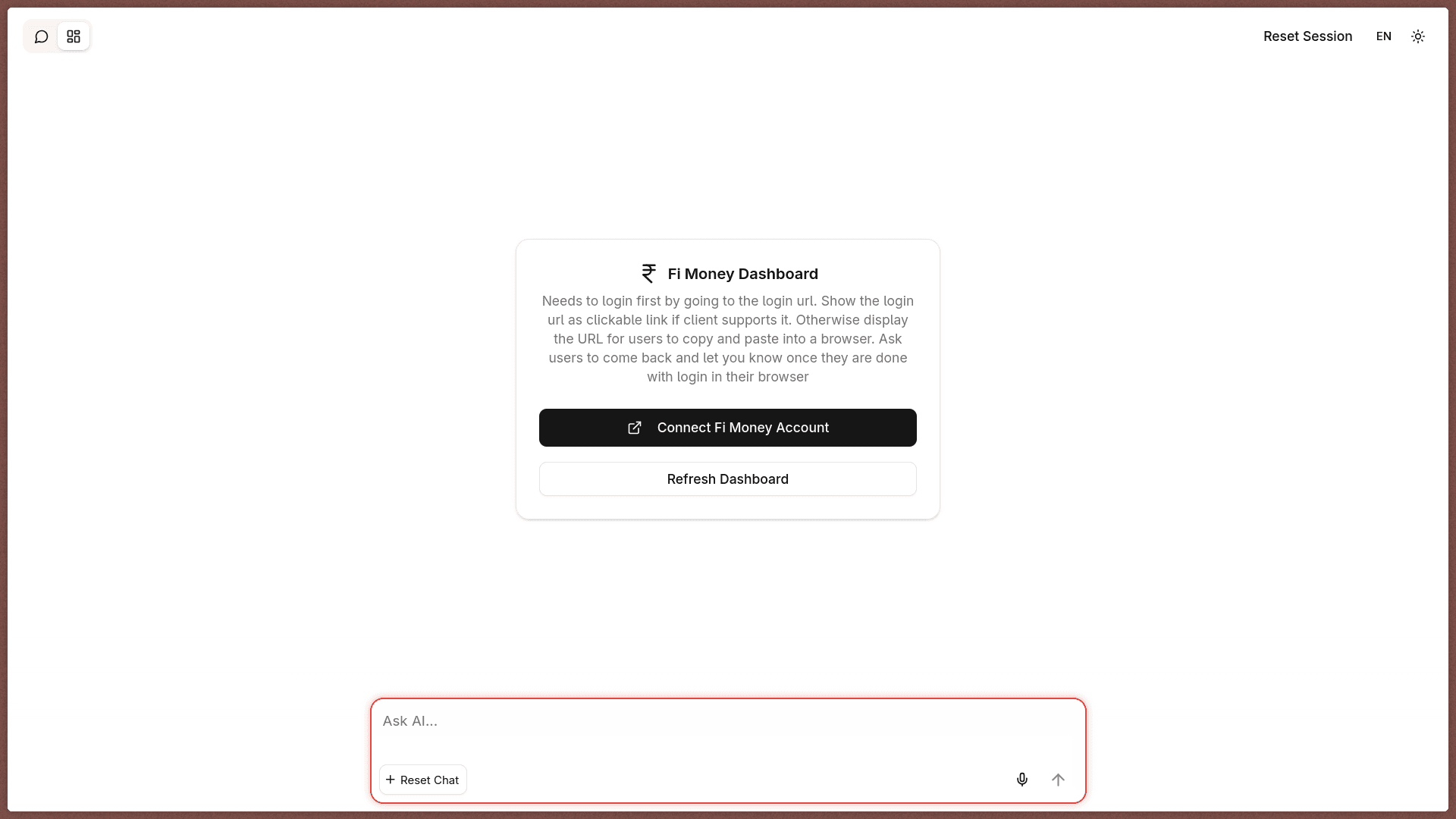 Fin-Agent - AI-Powered Financial Assistant screenshot 1