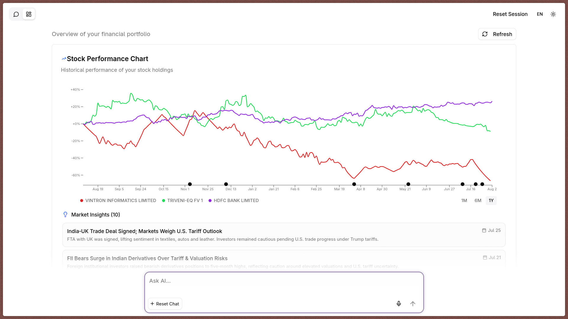 Fin-Agent - AI-Powered Financial Assistant screenshot 7