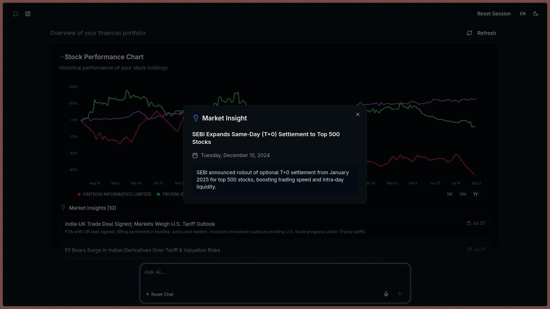 Fin-Agent - AI-Powered Financial Assistant screenshot 9