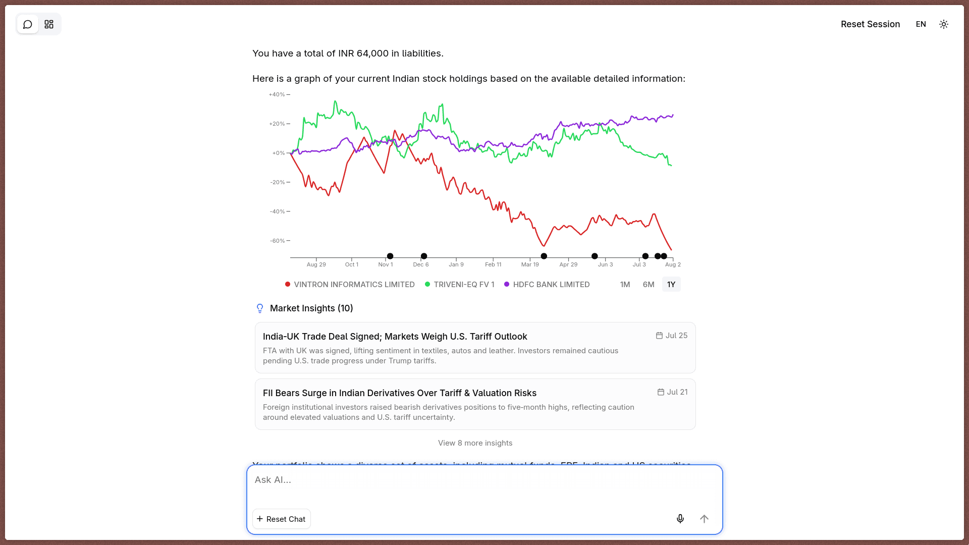 Fin-Agent - AI-Powered Financial Assistant screenshot 13