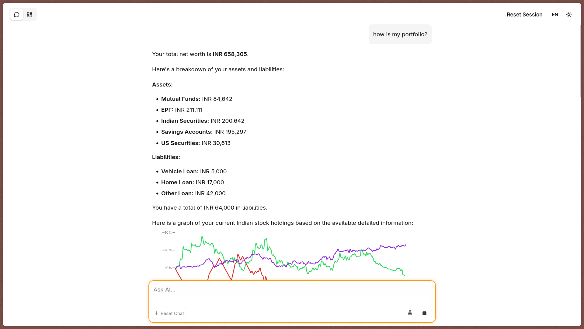 Fin-Agent - AI-Powered Financial Assistant screenshot 12