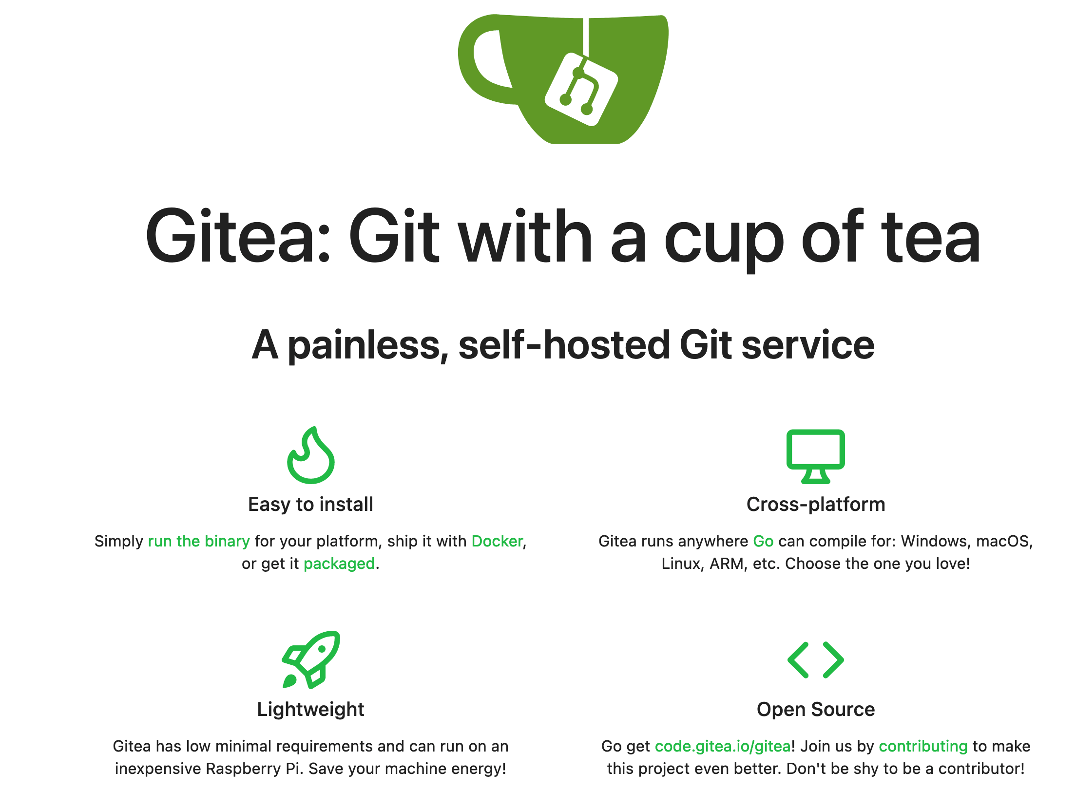 Gitea: Active Contributor